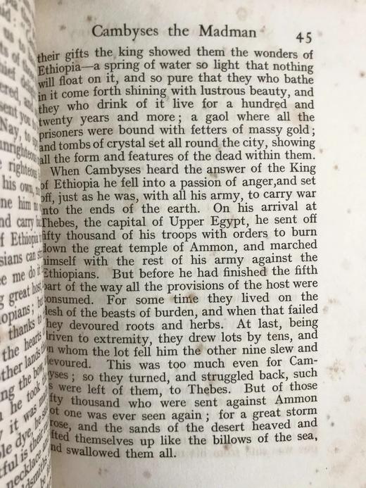 1906年 希腊历史故事集 配插图 全真皮精装32开 商品图13