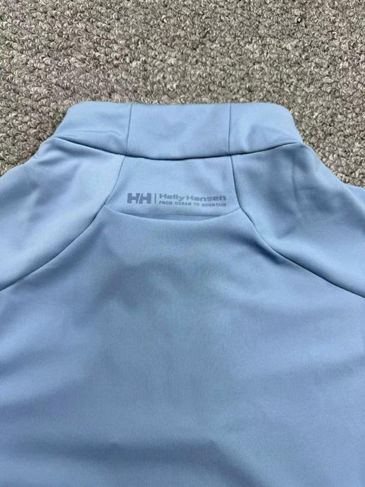 原单正品挪威国宝品牌Helly Hanse家 男士牛奶丝滑科技弹力面料半拉链设计长袖T恤衫，三个色S-XXL 商品图8