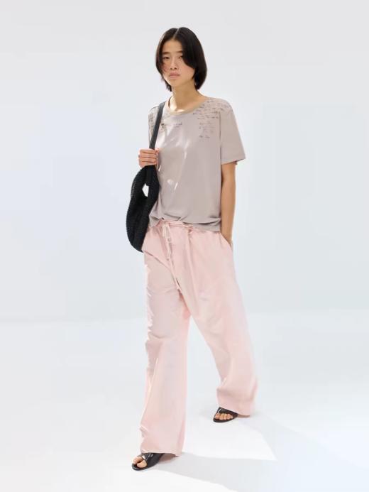 Simple Project/K2619/尼龙抽褶剑道裤 商品图2