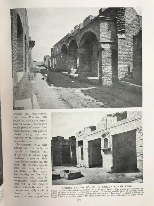 约20世纪早期 哈默顿《往昔的奇迹》（全3卷） 1500余幅插图（约120幅彩色） 漆布精装16开 商品图13