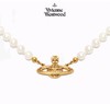 【西太后明星同款】Vivienne Westwood/西太后 土星珍珠项链 银色TX001/金色TX002/玫红TX003 生日礼物送女友 商品缩略图3