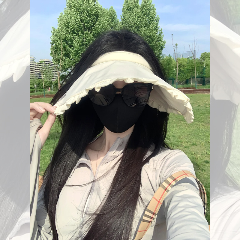 <曾小咸推荐>3.29 花边空顶遮阳帽 日常价79/件！ 活动价49/件！！【预售款，预计3-15天发货】