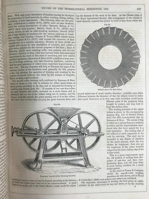1862年 伦敦国际博览会实录 数百幅版画插图 真皮精装16开 商品图11