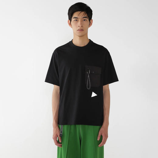 and wander pocket T 男女COOLMAX吸湿透气圆领短袖口袋T恤 商品图0