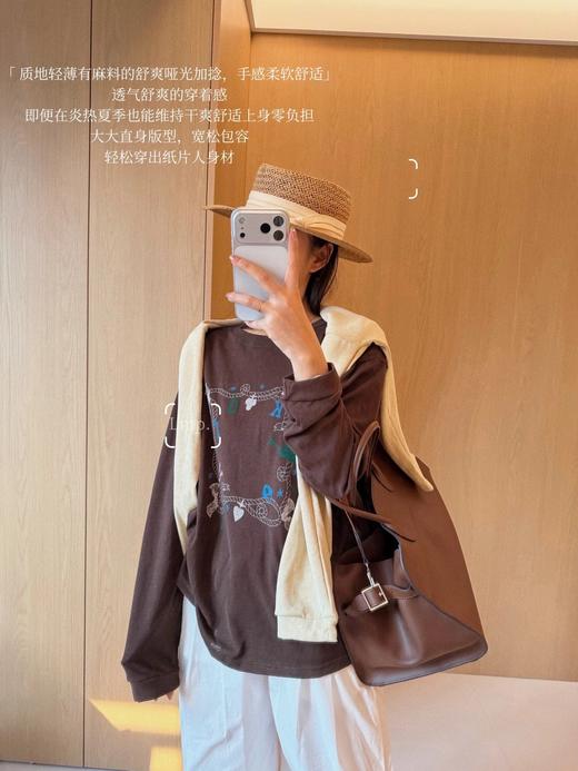 韩国原纱长袖衫 26G0384 商品图5