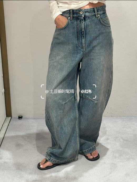 罗意威 超热门杨幂同款‼️一件难求弯刀牛仔裤（MM） 商品图11