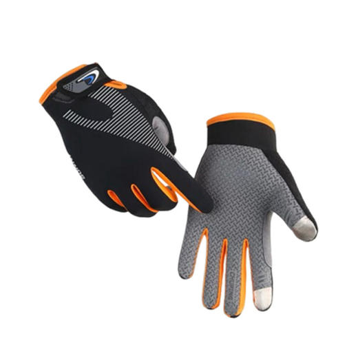 冰丝系列【防晒冰丝防滑 户外运动手套】新款长指手套薄款 长指钓鱼登山健身男女户外运动冰丝手套 防晒骑行手套 商品图5