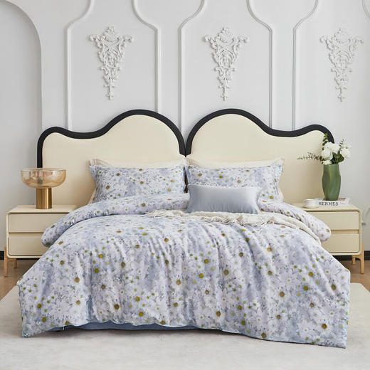 梦洁 纯棉印花四件套：小雏菊 商品图3