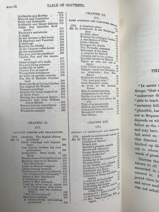 工坊特装本！1877年 约翰·福斯特《戈德史密斯生平与时代》 40幅木刻版画插图 全真皮精装32开 商品图6