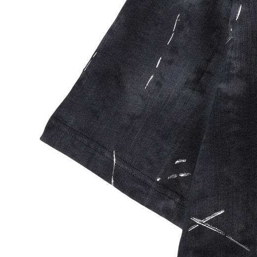 SDSA男装2026新款高贵轻奢潮牌扎染滴胶圆领短袖T恤百搭舒适上衣 商品图2