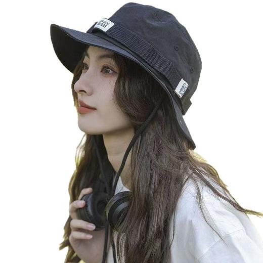 复古渔夫帽【可盐可甜！小脸神器】户外复古渔夫帽 新款夏季遮阳帽 大檐登山帽防紫外线太阳盆帽 商品图4