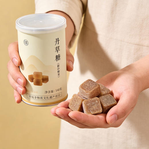 【丹草糖】非遗润喉降低咳咳丹草糖非遗翻砂工艺地道草本选材 商品图4