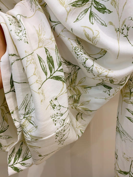 新品松植屋女款100%再生纤维素纤维长袖长裤套装 透气垂感面料自带凉感，告别闷热，出汗不粘身 商品图12