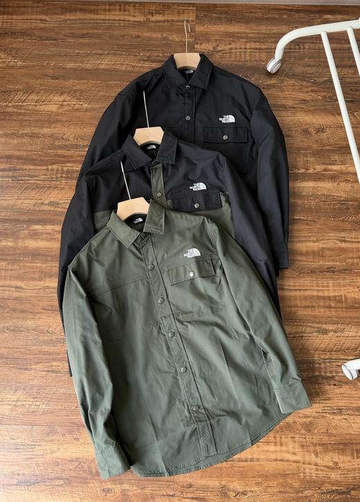 日版NUPTSE SHIRT休闲宽松纯棉衬衫春秋款外套男 商品图4