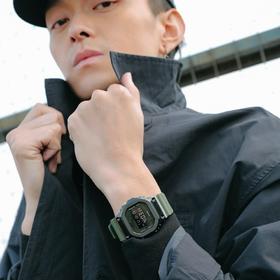 CASIO 卡西欧 G-SHOCK 金属表壳防水运动手表 男款 GM-5600B