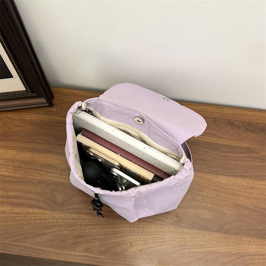 【防水面料！韩式百搭】春季新款2026防水布女士双肩包ins超火百搭大学生儿童出游包。xa 商品图1