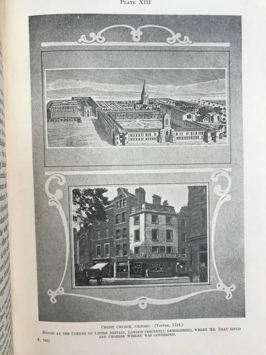 1909年 卫理公会新史（全2卷） 数十幅插图 精装18开 商品图6