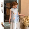 littletime女童旗袍连衣裙2026新款夏装蝴蝶洋气儿童国风汉服裙 商品缩略图1