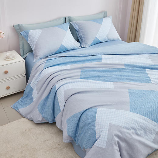 梦洁 纯棉印花四件套-都市幻梦 商品图2