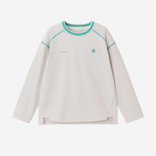 【3A抗菌+吸湿速干】英氏儿童衣服男童春秋凉感长袖T恤上衣户外运动 商品图4