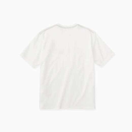and wander Ref T (M)男装反光LOGO圆领短袖T恤 商品图3