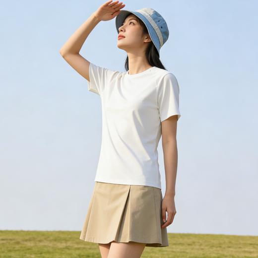 斯辰唯佳速干冰感短袖T恤|10A抗菌+山茶花香，清爽透气，圆领/立领可选 商品图6