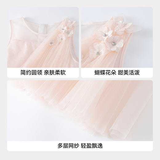 【实体店同款】女童礼裙夏季新款安奈儿童装AG623169 商品图4