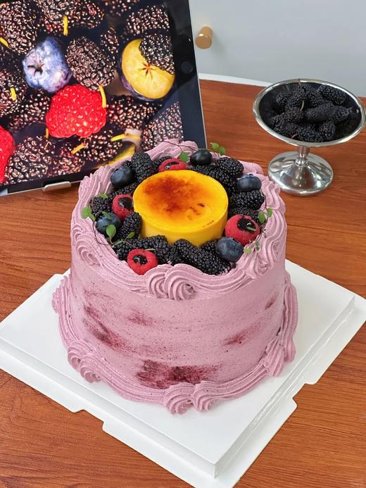 【🆕春日新品】桑葚布蕾鲜果蛋糕 商品图1