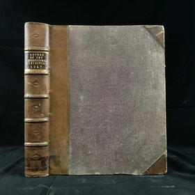 1862年 伦敦国际博览会实录 数百幅版画插图 真皮精装16开