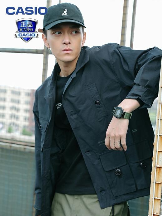 CASIO 卡西欧 G-SHOCK 金属表壳防水运动手表 男款 GM-5600B 商品图2