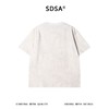 SDSA男装2026新款轻奢潮牌扎染满天星小马印花设计圆领短袖T恤 商品缩略图4