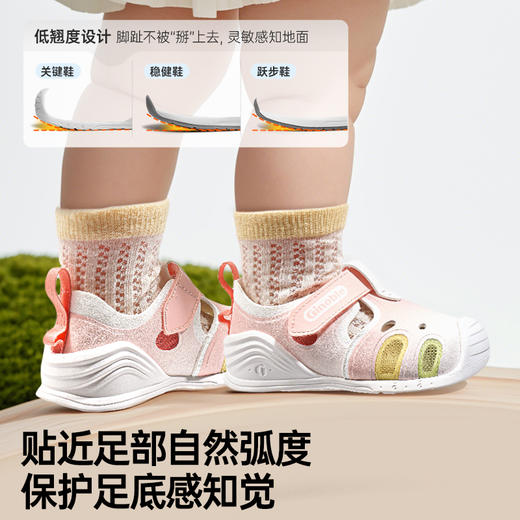 基诺浦机能鞋夏季关键鞋蝉翼系列GB2427 商品图4