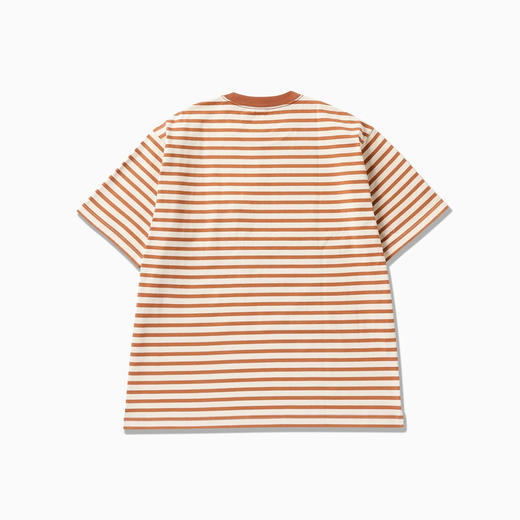 and wander stripe pocket SS T 男女条纹圆领短袖口袋T恤 商品图2