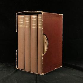 NonesuchPress限量版 1953年 莎士比亚全集（全4卷） 精装大32开带书匣