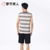 都市丽人睡衣男士睡衣薄家居服睡衣男士棉质背心套装男装背心短裤可外穿FHC2B1 商品缩略图2