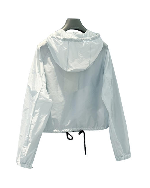 女款短版尼龙连帽风衣la020 商品图1