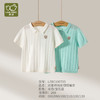 拉比童衣夏诗意棉线反领短袖衣米白j6LZBC100703 商品缩略图0