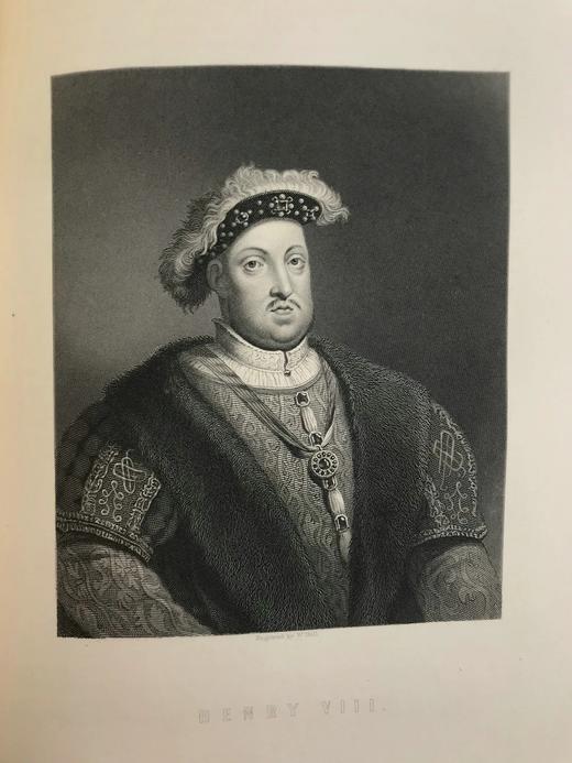 约19世纪后期 家庭英国史（全6卷合订3册） 数十幅版画插图 真皮精装16开 商品图10