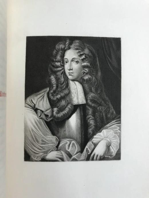 约19世纪后期 沃顿《社交界的才子俊男》（全2卷） 20幅版画肖像插图 真皮精装32开 商品图9