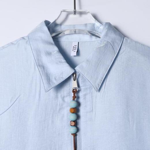 SDSA男装2026新款高贵轻奢潮牌纯色半拉链翻领短袖T恤百搭舒适 商品图1