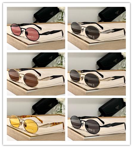 金属框圆形复古时尚太阳镜 商品图0