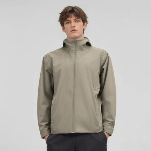 蓝途 2317男女同款休闲连帽夹克 三防水超轻 商品图1