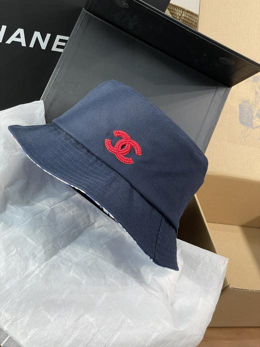 香奈儿 珠绣珠子logo帽款渔夫帽  （COCO） 商品图7