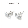 ShiningHouse[培育] 18k金钻石耳饰 刻面形人工真钻人造钻石K金耳钉时尚钻石耳饰耳环悦己送礼臻选【此商品不支持7天无理由退货退款】预计3日发货 商品缩略图2