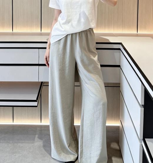 夏日必入神裤！ TR丝麻gala裤   重磅渠道！ 日本客供   蓬松空气感  斜裁空气裤 商品图0