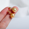 ⁶孤品：【南洋金珍珠】18K金钻石耳饰，10.5/10.6MM，编号EDS12，出证书，48小时鉴赏期——SS06-CR-YMZZ【HOT】 商品缩略图1