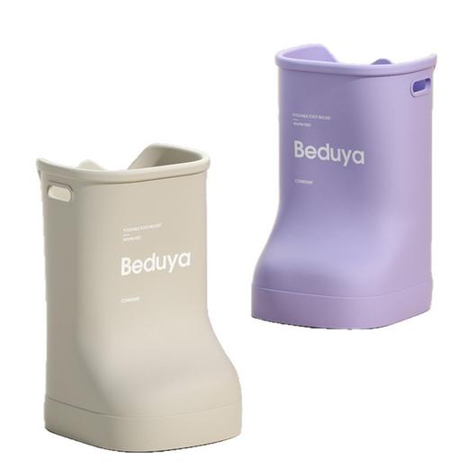 【加高桶身❗泡至小腿，温暖全身】养生泡jio桶 足浴桶个性异型便携亲肤按摩过膝过小腿洗脚软泡脚桶。rh 商品图4