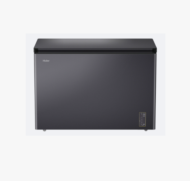 海尔 冰柜 BC/BD-300WGHEC 300升 风冷 单温  一级能效 定频 电子控温 卧式 顶开门 星蕴银