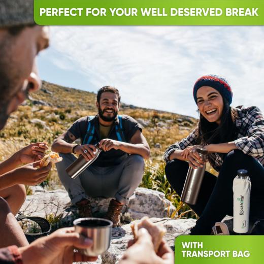 Bl0ckhütte 出口元单 SU316 不锈钢子弹杯水壶 PJ084 商品图1