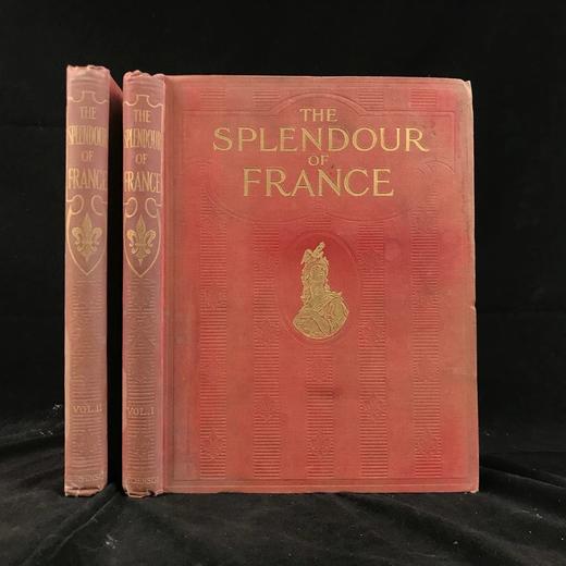 约20世纪早期 法兰西的荣光（全2卷） 19幅彩色插图千余幅黑白插图 漆布精装16开 商品图0
